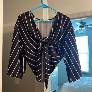 Like new long sleeve tie shirt